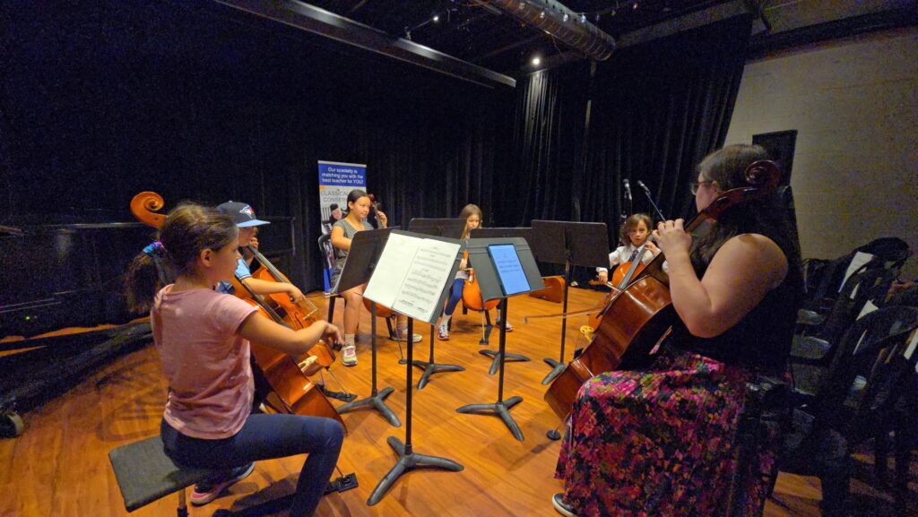 suzuki cello class recital